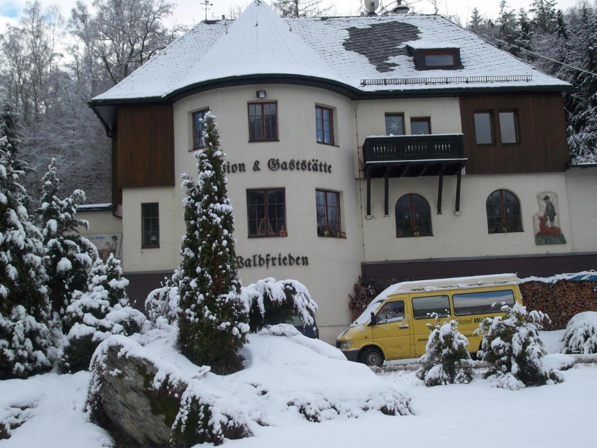 Hotel Waldfrieden Elsterberg Екстер'єр фото